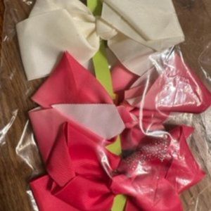 Bundle of (3) 6" Bows   B8163  Handmade NWT Boutique
